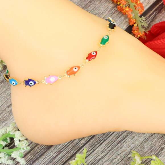 "Elegant Handmade Anklet – Delicate Jewelry for Women, MAR091901 - Picture 10 of 10